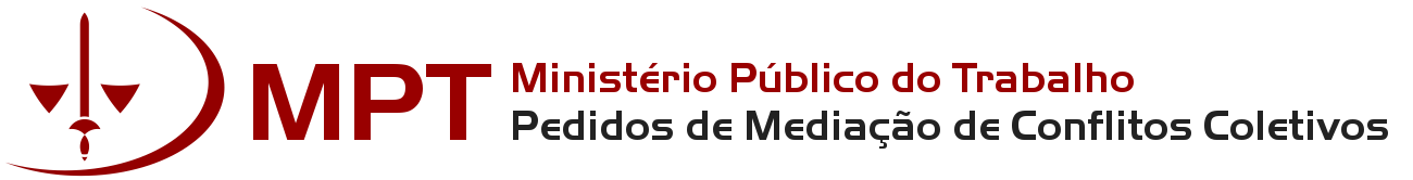 Ministério Público do Trabalho - Pedidos de Mediação de Conflitos Coletivos